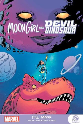 Паперова книга «Moon Girl And Devil Dinosaur: Full Moon», авторів Емі Рідер, Брендон Монтклер - фото №1