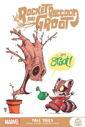 Бумажная книга «Rocket Raccoon & Groot: Tall Tails», автор Скотти Янг - фото №1
