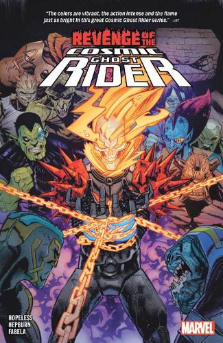 Бумажная книга «Revenge Of The Cosmic Ghost Rider», авторов Деннис Хоуплесс Халлум, Донни Кейтс - фото №1