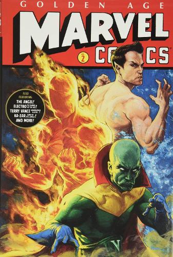 Паперова книга «Golden Age Marvel Comics Omnibus Vol. 2», авторів Карл Бургос, Джо Саймон - фото №1