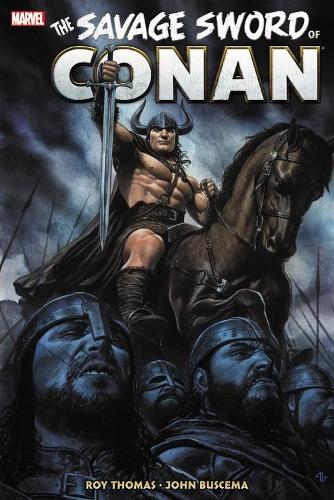 Паперова книга «Savage Sword Of Conan: The Original Marvel Years Omnibus Vol. 4», авторів Дон Глут, Рой Томас - фото №1
