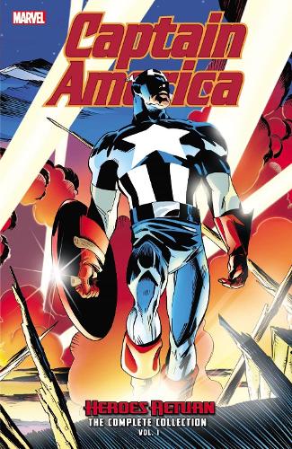 Паперова книга «Captain America: Heroes Return - The Complete Collection», авторів Курт Б'юсік, Марк Вейд - фото №1