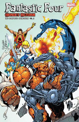 Паперова книга «Fantastic Four: Heroes Return - The Complete Collection Vol. 2», автор Кріс Клермонт - фото №1