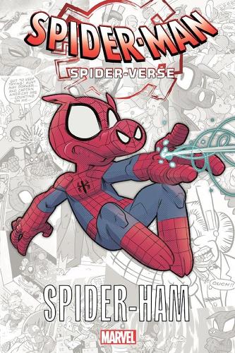 Бумажная книга «Spider-man: Spider-verse - Spider-ham», авторов Ральф Макио, Стив Скитс, Том Дефалко - фото №1