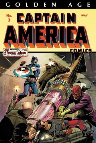 Паперова книга «Golden Age Captain America Omnibus Vol. 1», авторів Джек Кірбі, Джо Саймон, Стен Лі - фото №1