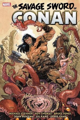 Бумажная книга «Savage Sword Of Conan: The Original Marvel Years Omnibus Vol. 5», авторов Эрни Колон, Рой Томас - фото №1