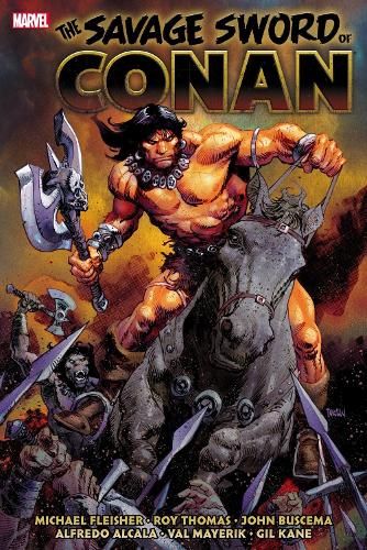 Паперова книга «Savage Sword Of Conan: The Original Marvel Years Omnibus Vol. 6», авторів Майкл Флейшер, Рой Томас - фото №1