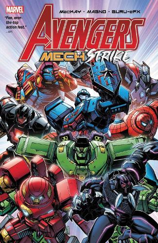Бумажная книга «Avengers Mech Strike», автор Джед Маккей - фото №1