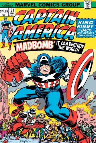Паперова книга «Captain America By Jack Omnibus», автор Джек Кірбі - фото №1