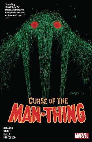 Паперова книга «Curse Of The Man-thing», автор Стів Орландо - фото №1