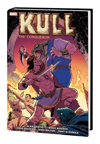 Бумажная книга «Kull The Conqueror: The Original Marvel Years Omnibus», авторов Алан Зеленец, Даг Моенч - фото №1