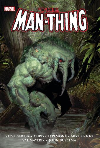 Паперова книга «Man-thing Omnibus», автор Рой Томас - фото №1