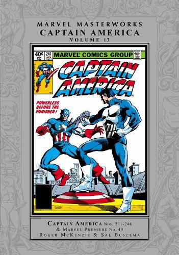 Бумажная книга «Marvel Masterworks: Captain America Vol. 13», авторов Фред Кида, Роджер Маккензи - фото №1