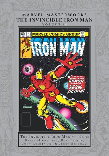 Бумажная книга «Marvel Masterworks: The Invincible Iron Man Vol. 14», авторов Боб Лейтон, Дэвид Микелини, Джим Шутер - фото №1