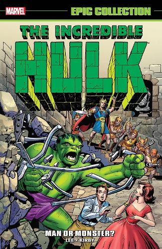 Паперова книга «Incredible Hulk Epic Collection: Man Or Monster?», автор Стен Лі - фото №1