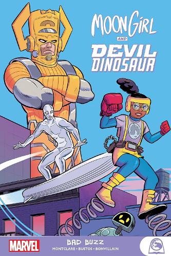 Паперова книга «Moon Girl And Devil Dinosaur: Bad Buzz», авторів Емі Рідер, Брендон Монтклер - фото №1