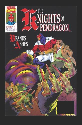 Бумажная книга «Knights Of Pendragon Omnibus», авторов Дэн Абнетт, Джон Томлинсон - фото №1