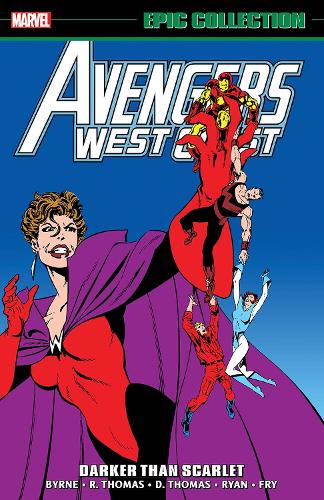 [object Object] «Avengers West Coast Epic Collection: Darker Than Scarlet», авторів Денні Фінгерот, Фабіан Нічієза, Джон Бірн - фото №1