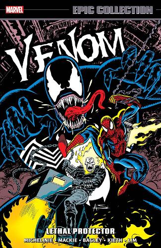 [object Object] «Venom Epic Collection: Lethal Protector», авторов Дэвид Микелини, Говард Макки, Питер Дэвид - фото №1