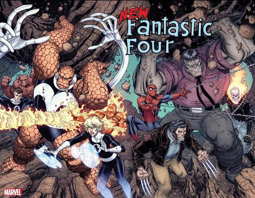 Паперова книга «New Fantastic Four: Hell In A Handbasket», автор Пітер Девід - фото №1