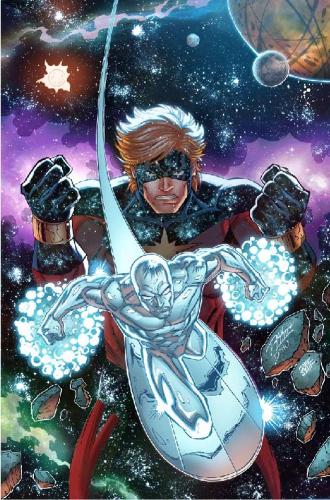 Бумажная книга «Silver Surfer Rebirth», автор Рон Марц - фото №1