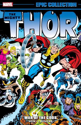 Бумажная книга «Thor Epic Collection: War Of The Gods», авторов Лен Уайн, Стив Энглхарт - фото №1