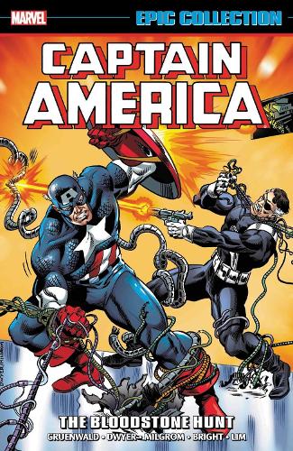 Бумажная книга «Captain America Epic Collection: The Bloodstone Hunt», авторов Кирон Дуайер, Марк Грюнвальд - фото №1