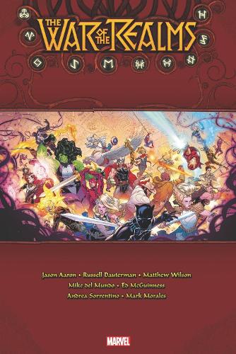 Паперова книга «War Of The Realms Omnibus», авторів Денніс Халлум, Джейсон Аарон, Том Тейлор - фото №1