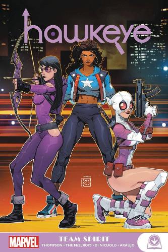Бумажная книга «Hawkeye: Kate Bishop - Team Spirit», автор Семья Макэлрой - фото №1
