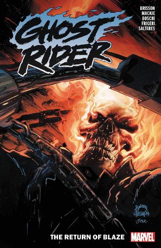 Паперова книга «Ghost Rider: The Return Of Blaze», автор Ед Бріссон - фото №1