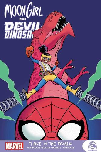 Паперова книга «Moon Girl And Devil Dinosaur: Place In The World», авторів Емі Рідер, Брендон Монтклер - фото №1