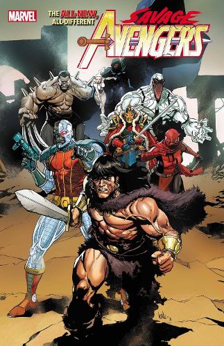 Паперова книга «Savage Avengers Vol. 1», автор Девід Пепоуз - фото №1