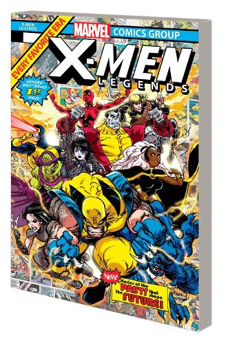 Бумажная книга «X-men Legends: Past Meets Future», автор Дэйв Вахтер - фото №1