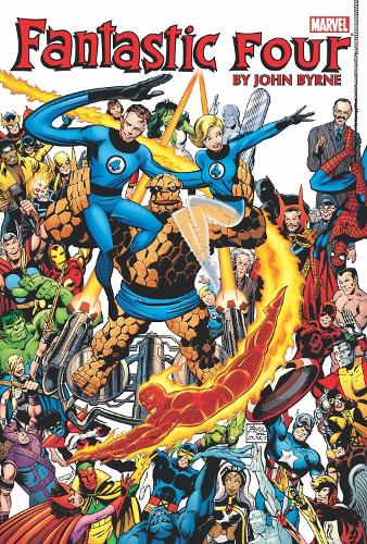 Паперова книга «Fantastic Four By John Byrne Omnibus Vol. 1», автор Джон Бірн - фото №1