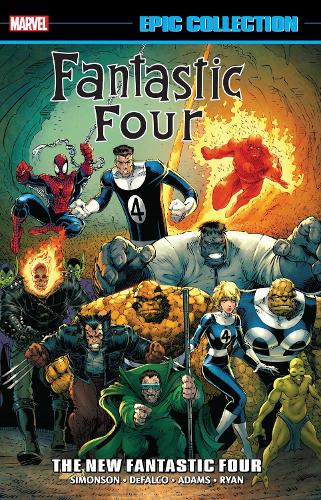 Бумажная книга «Fantastic Four Epic Collection: The New Fantastic Four», авторов Дэнни Фингерот, Лен Камински, Уолт Саймонсон - фото №1