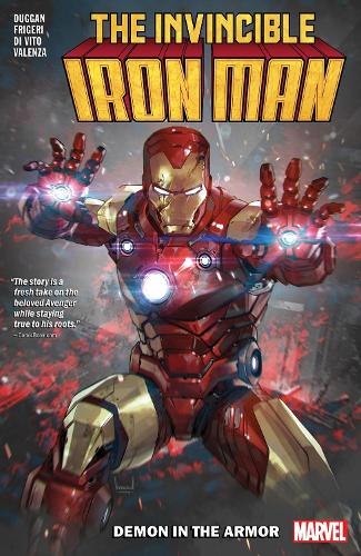Бумажная книга «Invincible Iron Man By Gerry Duggan Vol. 1: Demon In The Armor», автор Джерри Дагган - фото №1