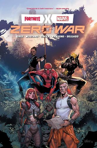 Бумажная книга «Fortnite X Marvel: Zero War», авторов Кристос Гейдж, Дональд Мастард - фото №1