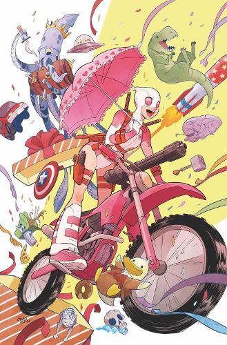 Бумажная книга «Gwenpool Omnibus», авторов Кристофер Хастингс, Марк Уэйд, Ник Кочер - фото №1