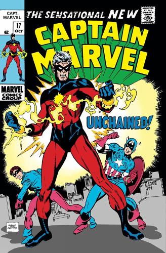 Бумажная книга «Captain Mar-vell Omnibus Vol. 1», авторов Арнольд Дрейк, Джим Старлин, Рой Томас - фото №1