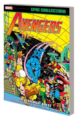 Бумажная книга «Avengers Epic Collection: The Yesterday Quest», авторов Дэвид Микелини, Джим Шутер - фото №1