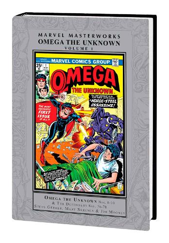 Паперова книга «Marvel Masterworks: Omega The Unknown Vol. 1», авторів Marvel Various, Стів Гербер - фото №1