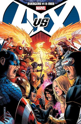 Бумажная книга «Avengers Vs. X-men», автор Брайан Майкл Бендис - фото №1