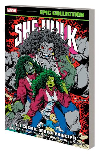 Бумажная книга «She-hulk Epic Collection: The Cosmic Squish Principle», автор Стив Гербер - фото №1