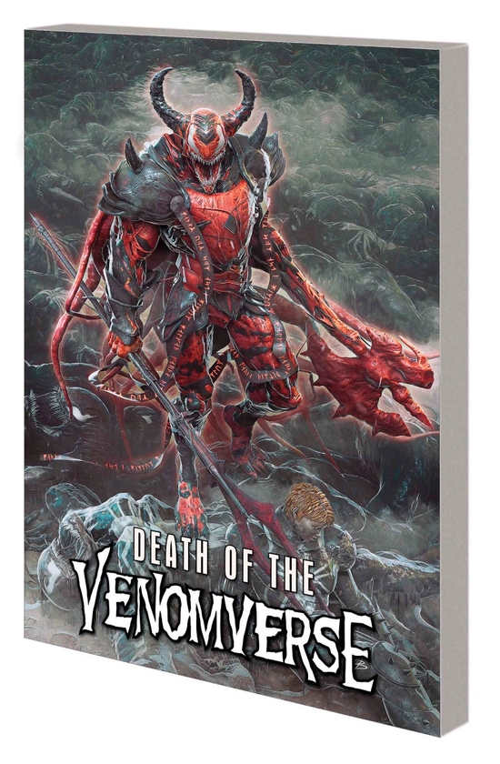 Паперова книга «Death Of The Venomverse», автор Каллен Банн - фото №1