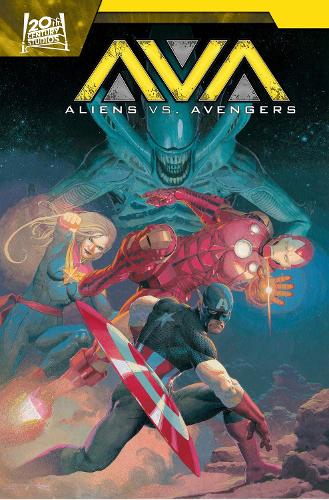 Бумажная книга «Aliens Vs. Avengers», автор Джонатан Хикман - фото №1
