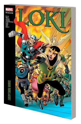 Бумажная книга «Loki Modern Era Epic Collection: Everything Burns», авторов Энди Лэннинг, Дэн Абнетт, Кирон Гиллен - фото №1