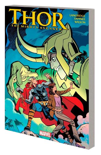 Паперова книга «Thor: The Mighty Avenger», автор Роджер Ленгрідж - фото №1