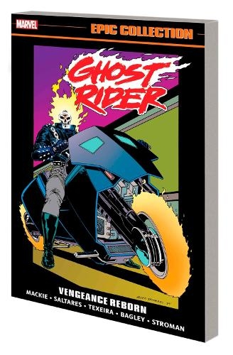 Бумажная книга «Ghost Rider: Danny Ketch Epic Collection: Vengeance Reborn», авторов Говард Макки, Marvel Various - фото №1