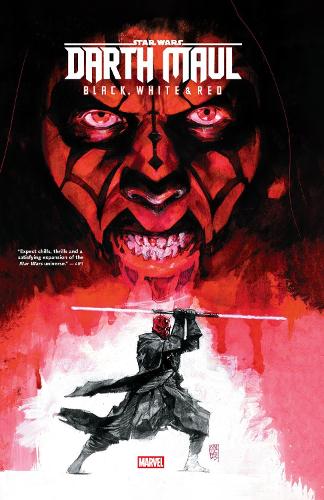 Паперова книга «Star Wars: Darth Maul - Black, White & Red», авторів Бенджамін Персі, Еріка Шульц, Грег Пак - фото №1