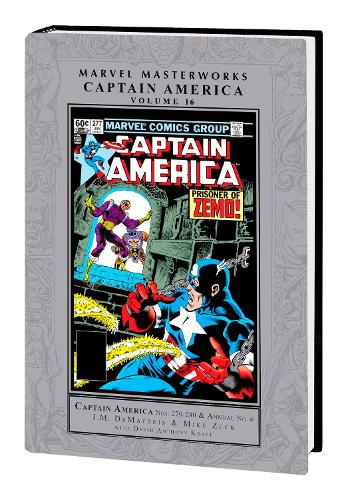 Паперова книга «Marvel Masterworks: Captain America Vol. 16», автор Дж.М. Дематтеїс - фото №1